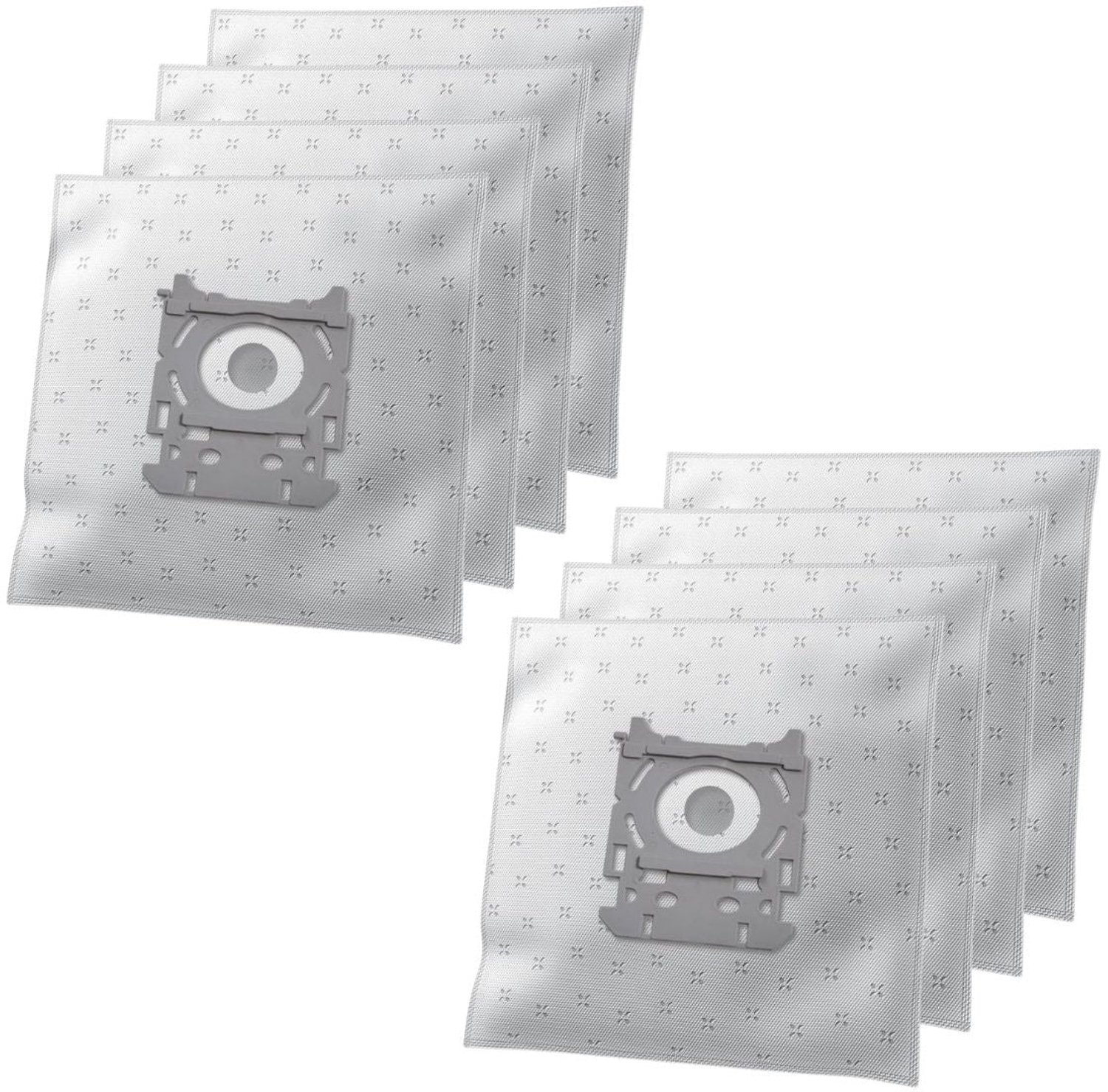 Top Filter Set van 2 pakken van 8 stofzuigerzakken 6706950 Philips Tornado Electrolux TopFilter