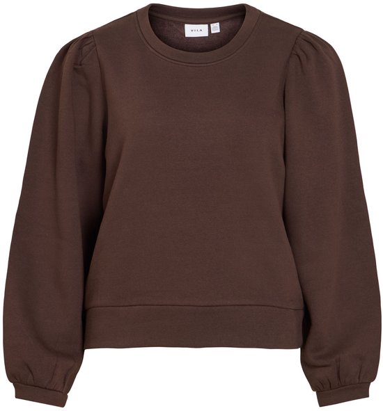 VILA Sweatshirt met lange mouwen VEVERA ronde hals