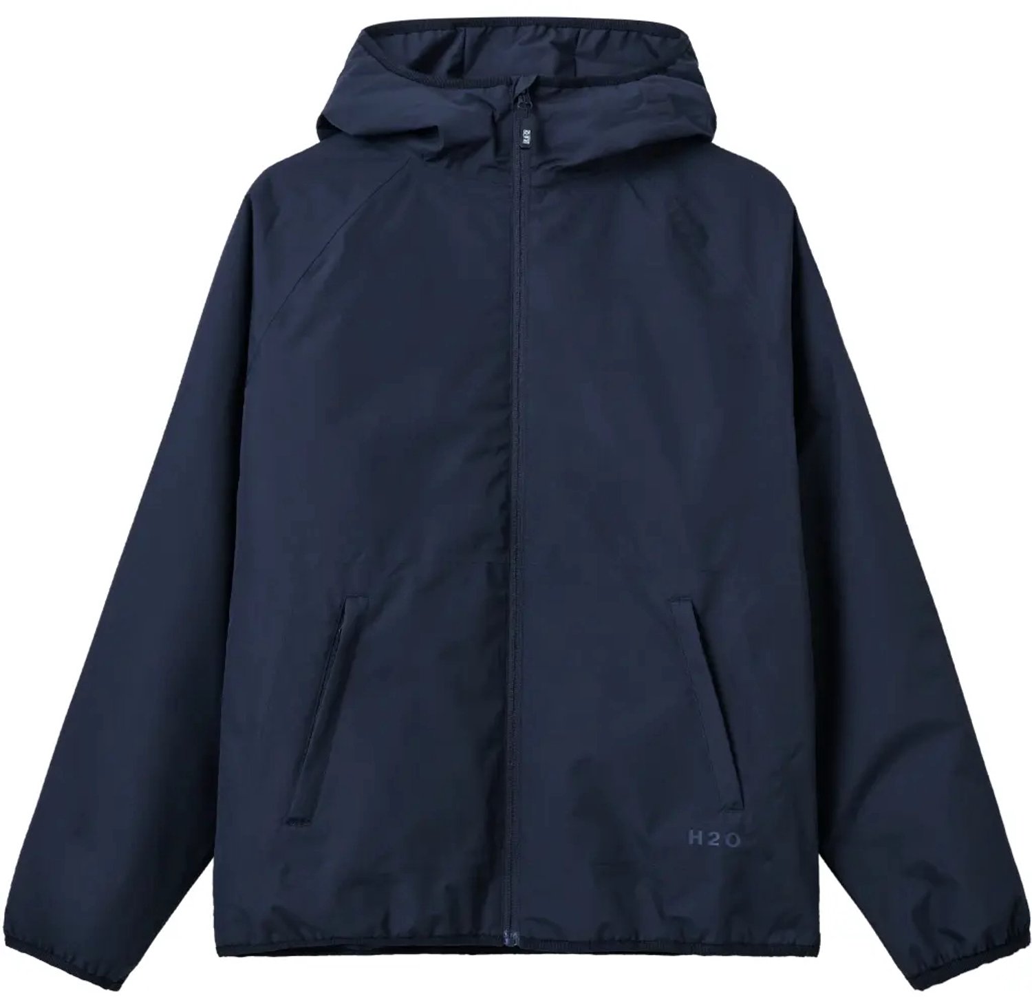 Hooded jacket H2O Læsø Blauw