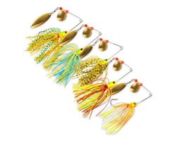 Kunstaas - Spinnerbait - Roofvis Aas - Visaccessoires - Goud