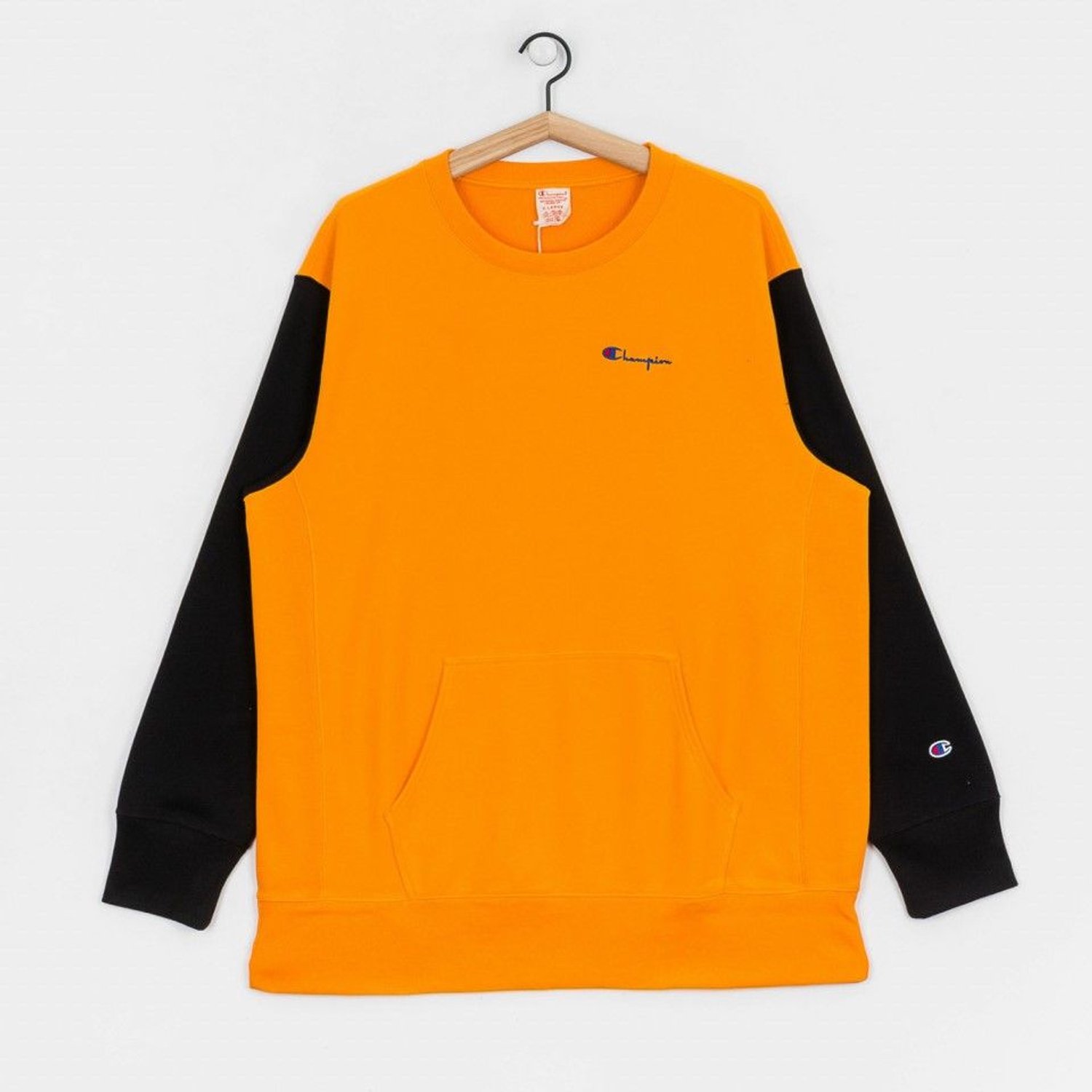 Champion Crewneck Sweatshirt 214284-OS030 Sweater heren S Oranje