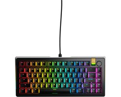 Glorious GMMK 3 PRO HE - Gamingtoetsenbord - Bedraad - Hall Effect - 8.000 Hz - 75% - RGB - Zwart