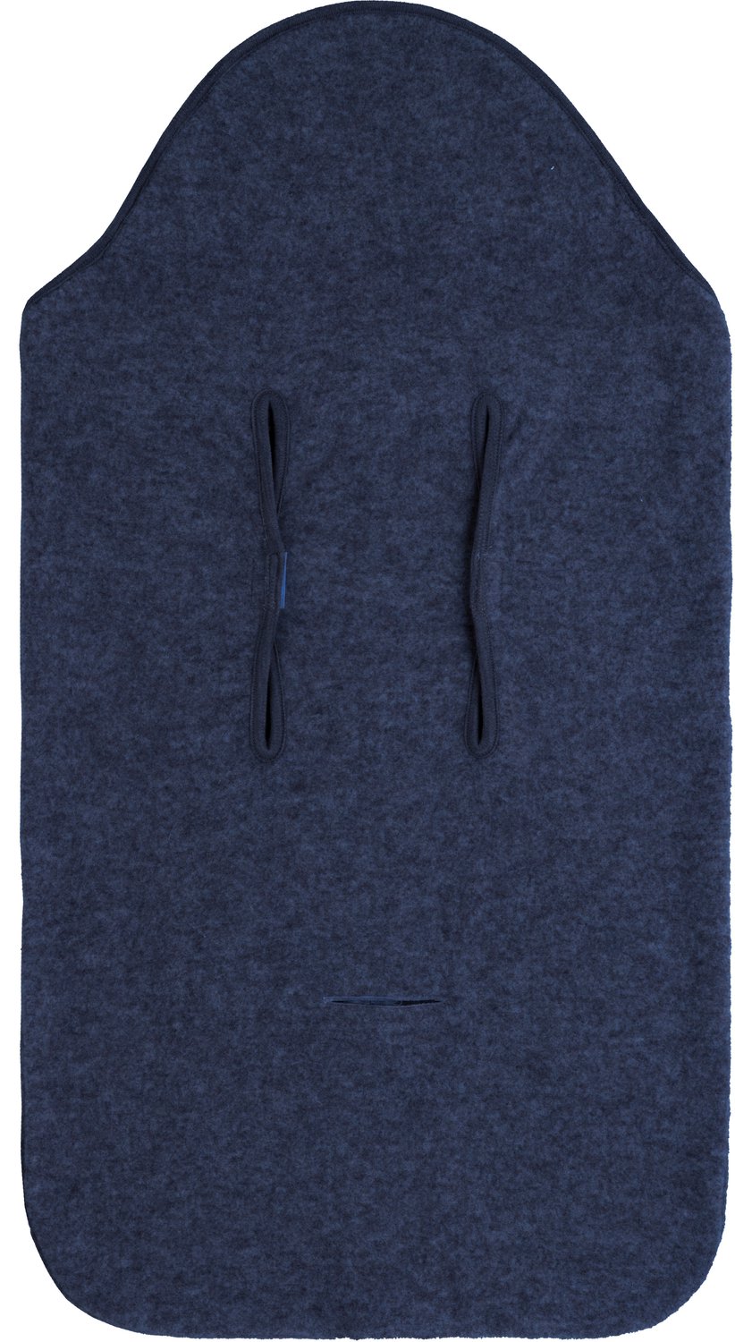 Baby's Only Voetenzak autostoel 0+ Merino Brushed Meadow - Jeans — afbeelding 3