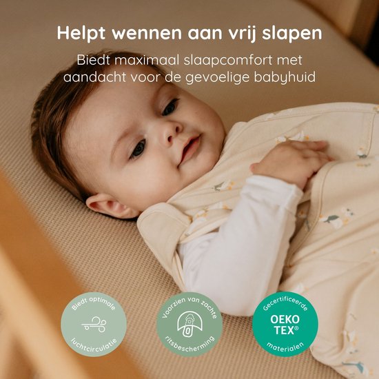 Puckababy Mini Inbakerslaapzakje baby (3-6m) - Geese - Katoen TOG 0.5 — afbeelding 5