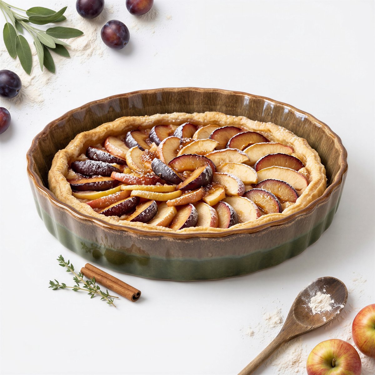 Keramische Taartvorm Ø26 cm - Ovenbestendig & Vaatwasserbestendig