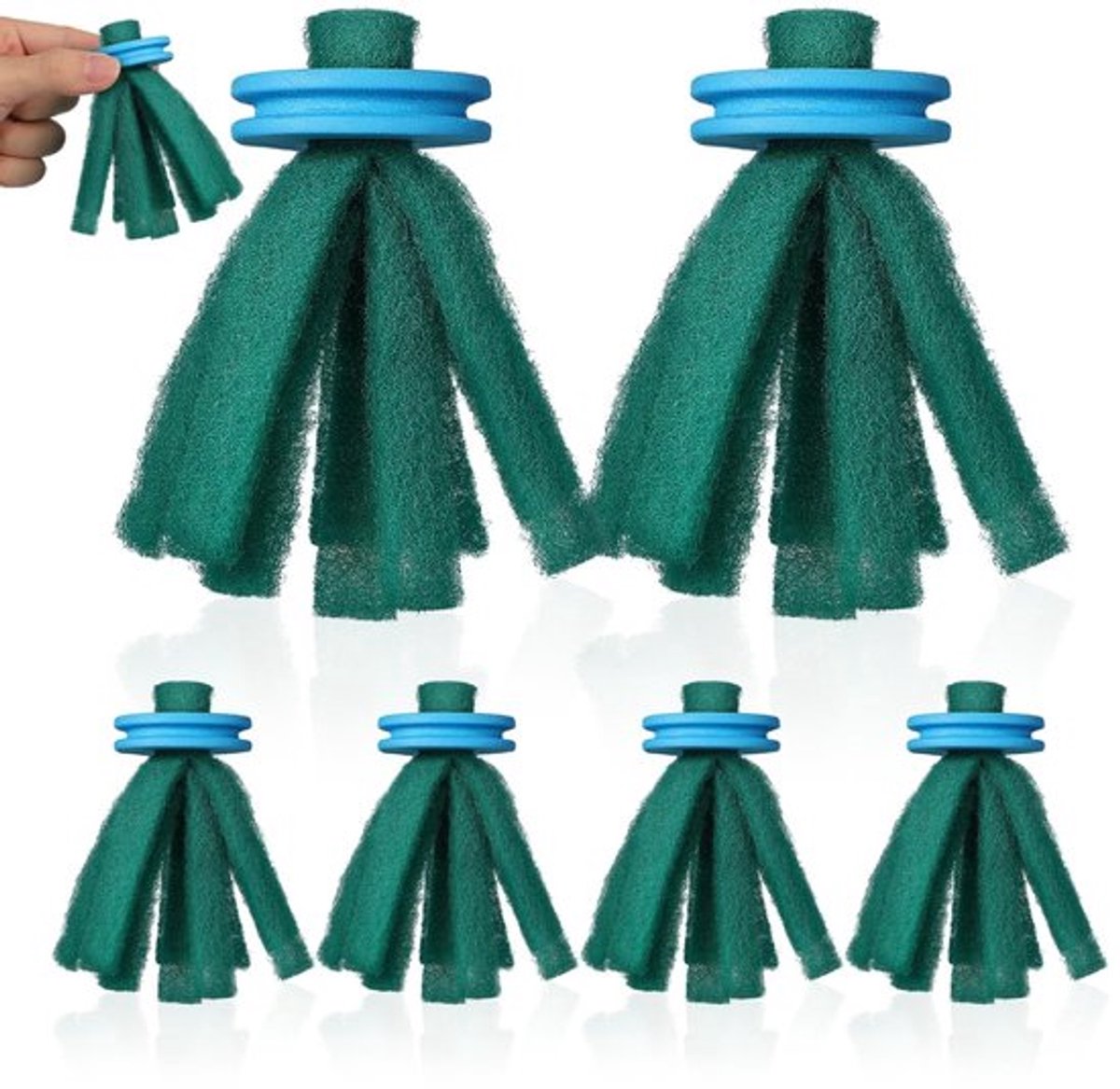 Dailygoods- Visdweilen 10 Stuks - Eierverzamelaar - Paaigransverstopplaats
