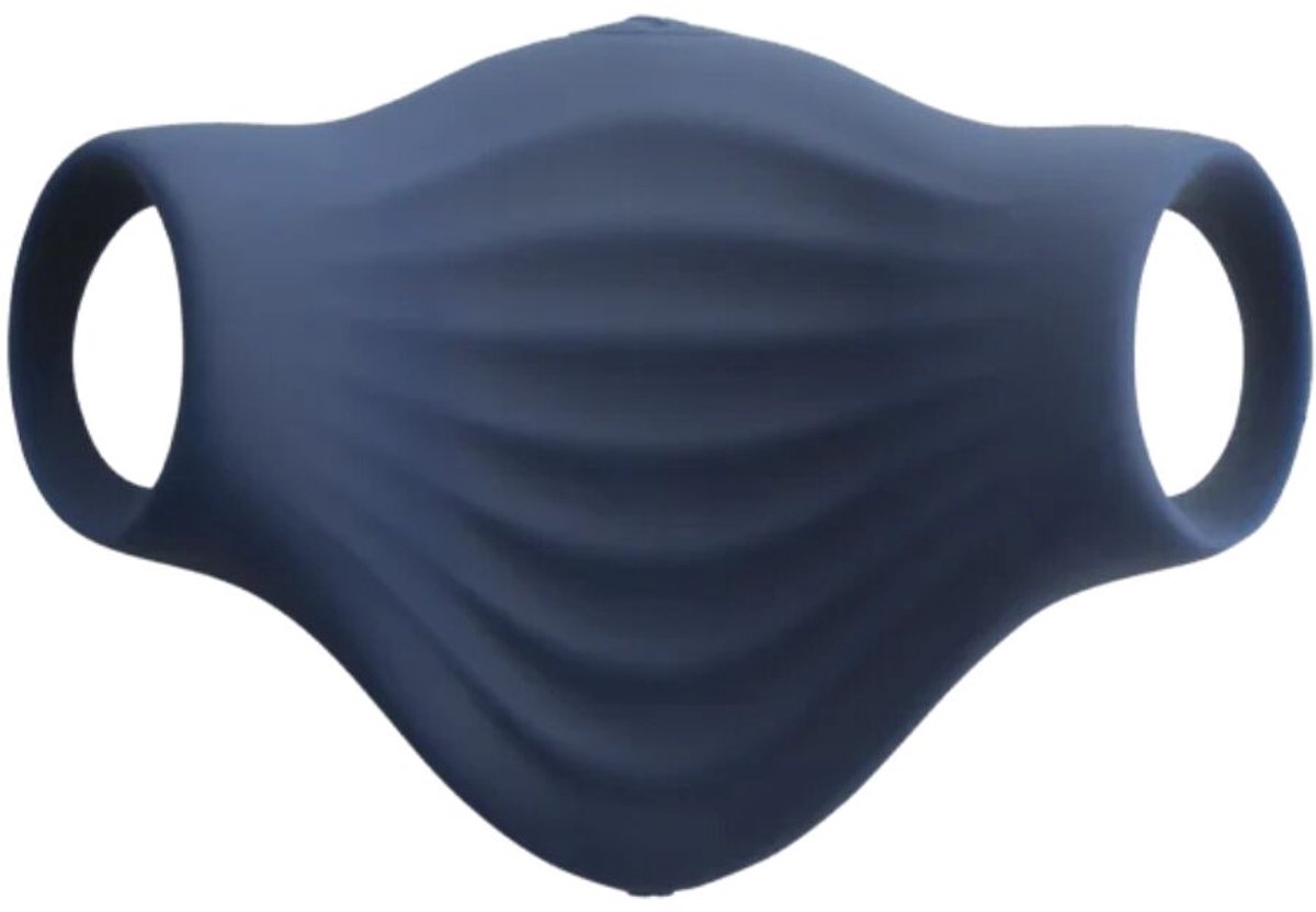 Palm Blue Flexibele Vibrerende Masturbator