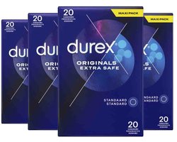 Durex Originals Condooms Extra Safe - 4x 20 stuks