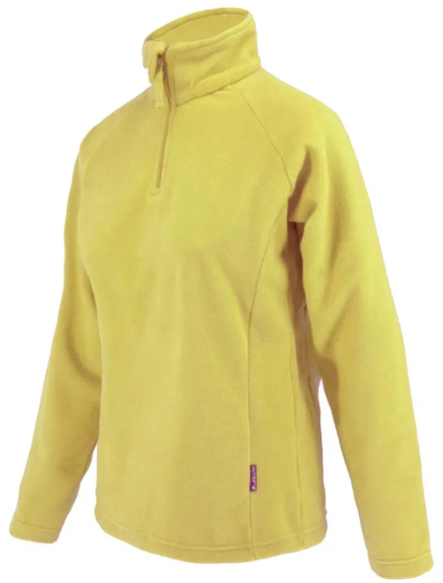 Joluvi Surprise 2.0 Fleece Met Halve Rits Vrouw Geel