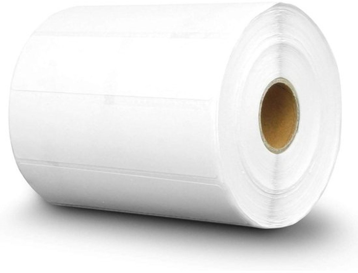 Directe Thermische Labels - Verzendetiketten Adresetiketten - Pakketten Verzendklaar Maken - 13750 Labels Totaal - 4" x 1" - Wit
