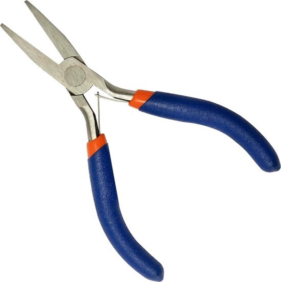 Precisie Tang - Modelbouw Tang - Klusjes & Reparatie - Rechte Platte Snuit - 122 mm Lengte