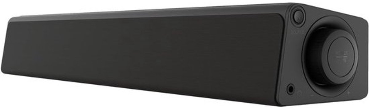 Compacte Soundbar - Onder-monitor speaker - Muziek en films - Bluetooth 5.3 connectiviteit - 410 x 82 x 63 mm