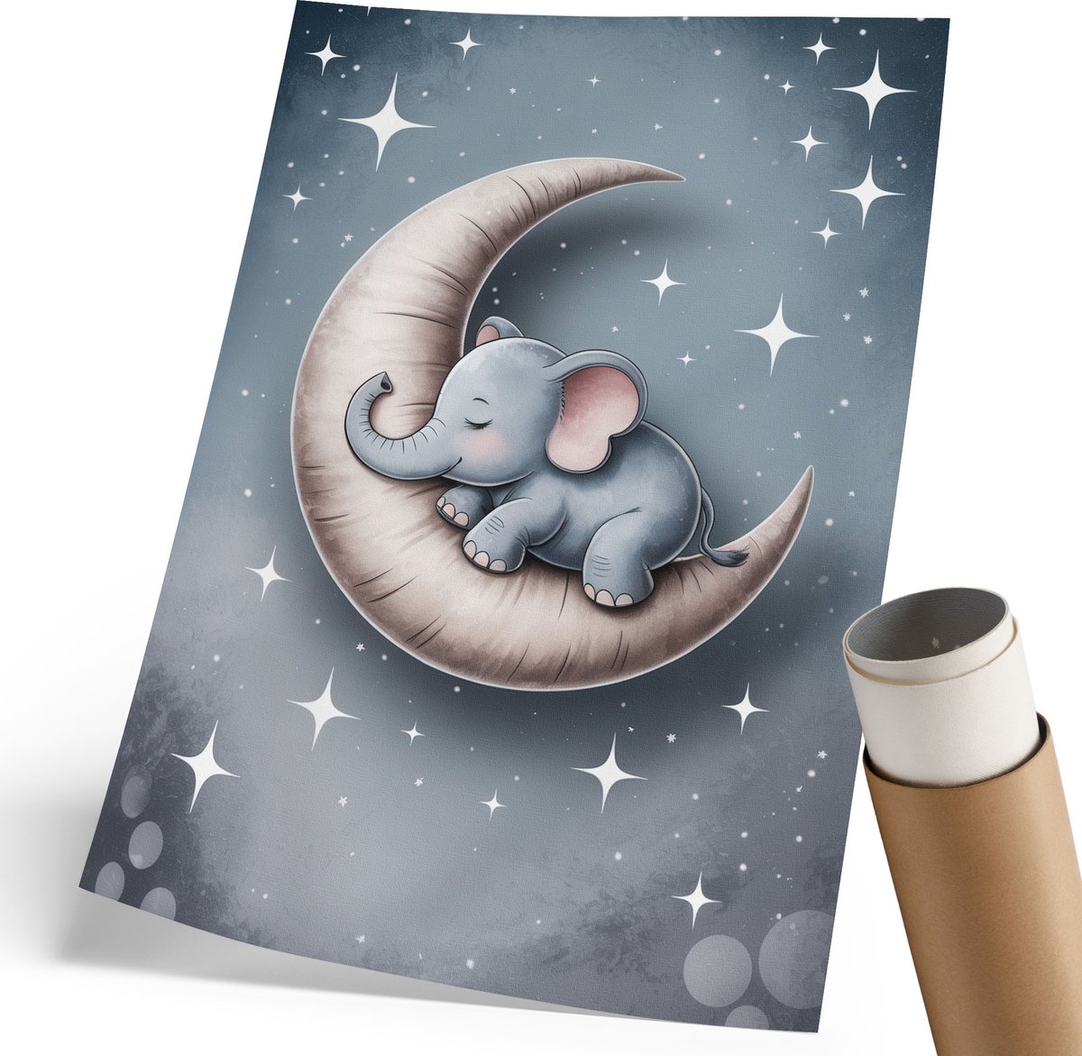 Coloray Polycanvas Wandposter - Een Paard Met Een Kroon, Fotografie - 420 x 594 mm - Bruin Design - Rechthoek - Wandkunstwerk - Woonkamer, Slaapkamer, Kantoor - Humoristisch