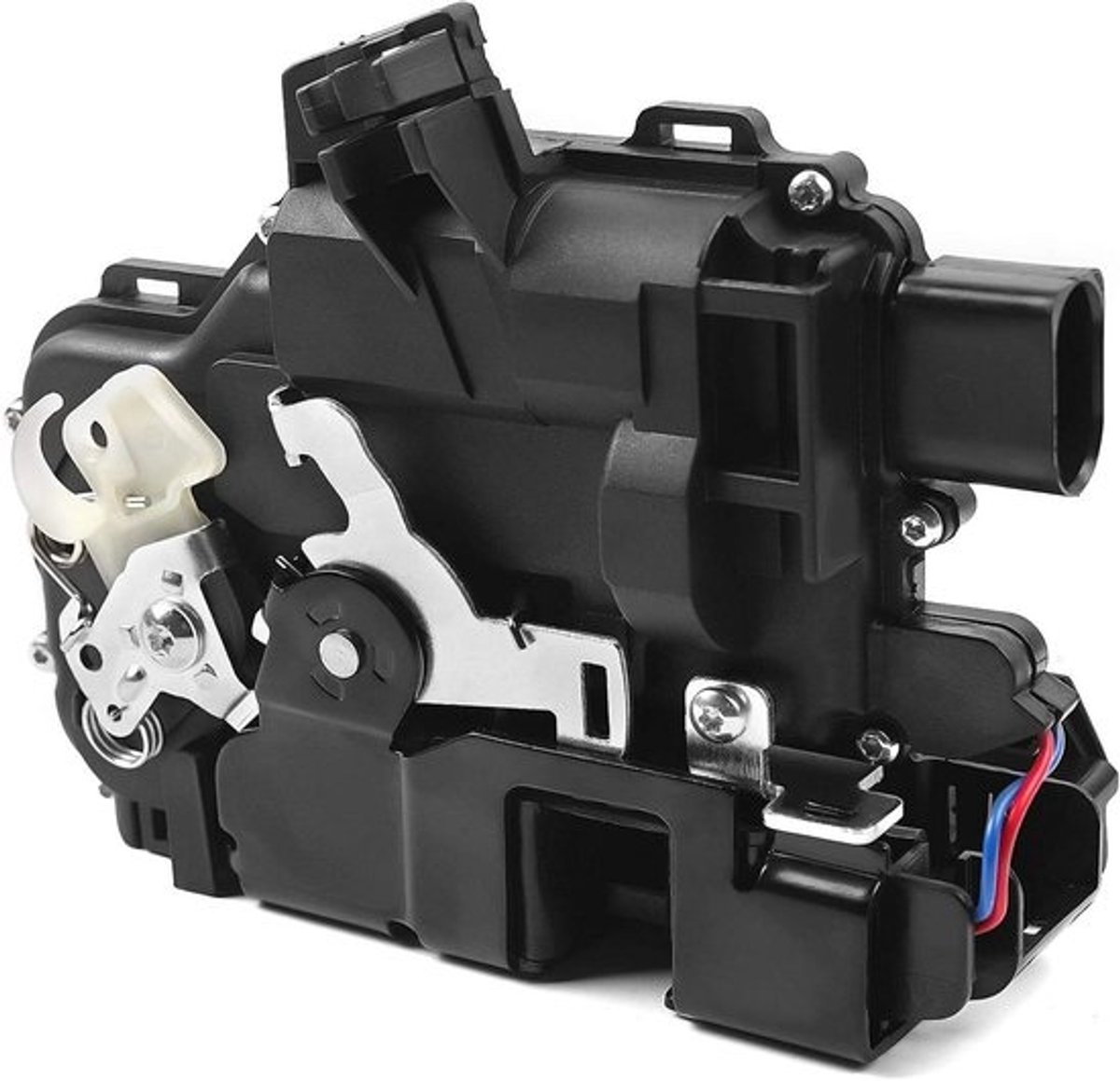 Deurslot Voorkant Rechts - Slotmotor Centrale Vergrendeling - Auto Reparatie - Met Microschakelaar - 10 cm Diepte - Zwart