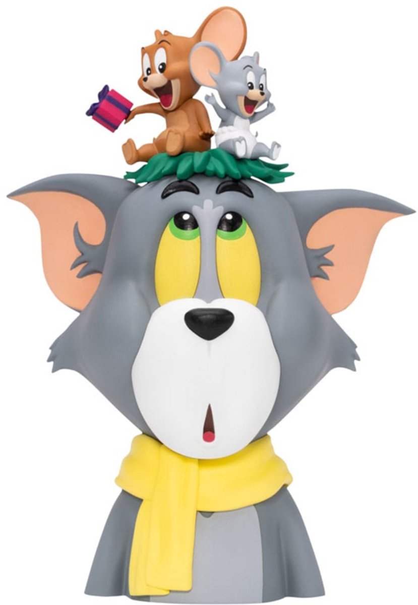 Beast Kingdom Toys Tom & Jerry Cheesy Wishes PVC figure Tom, Jerry & Tuffy 15 cm Action Figuur