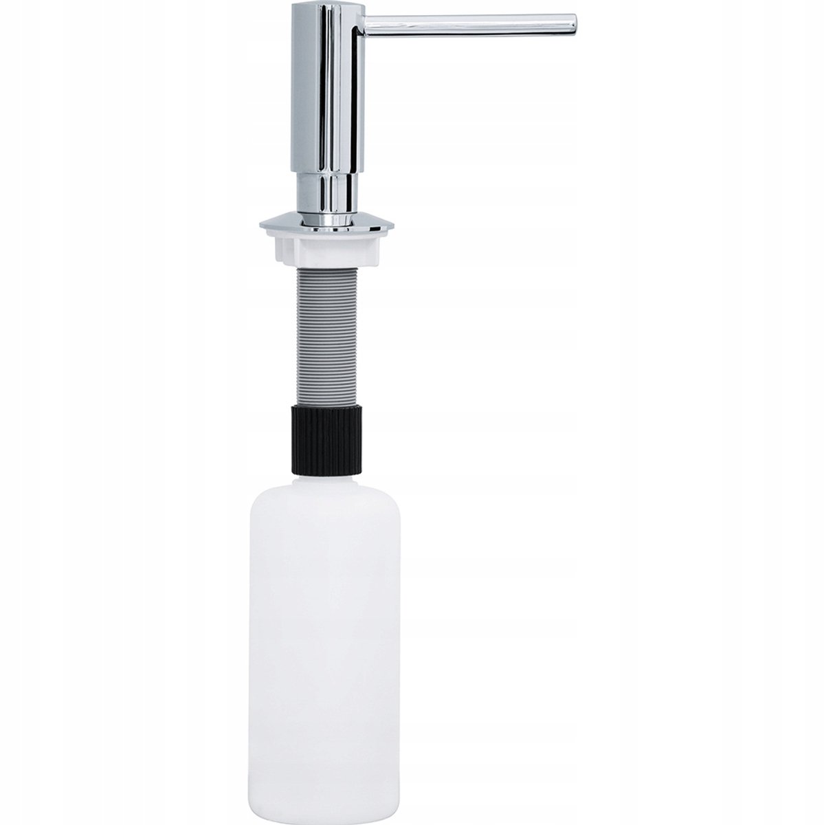 Merkloos Zeepdispenser RVS 250ml - Handmatig Navulbaar