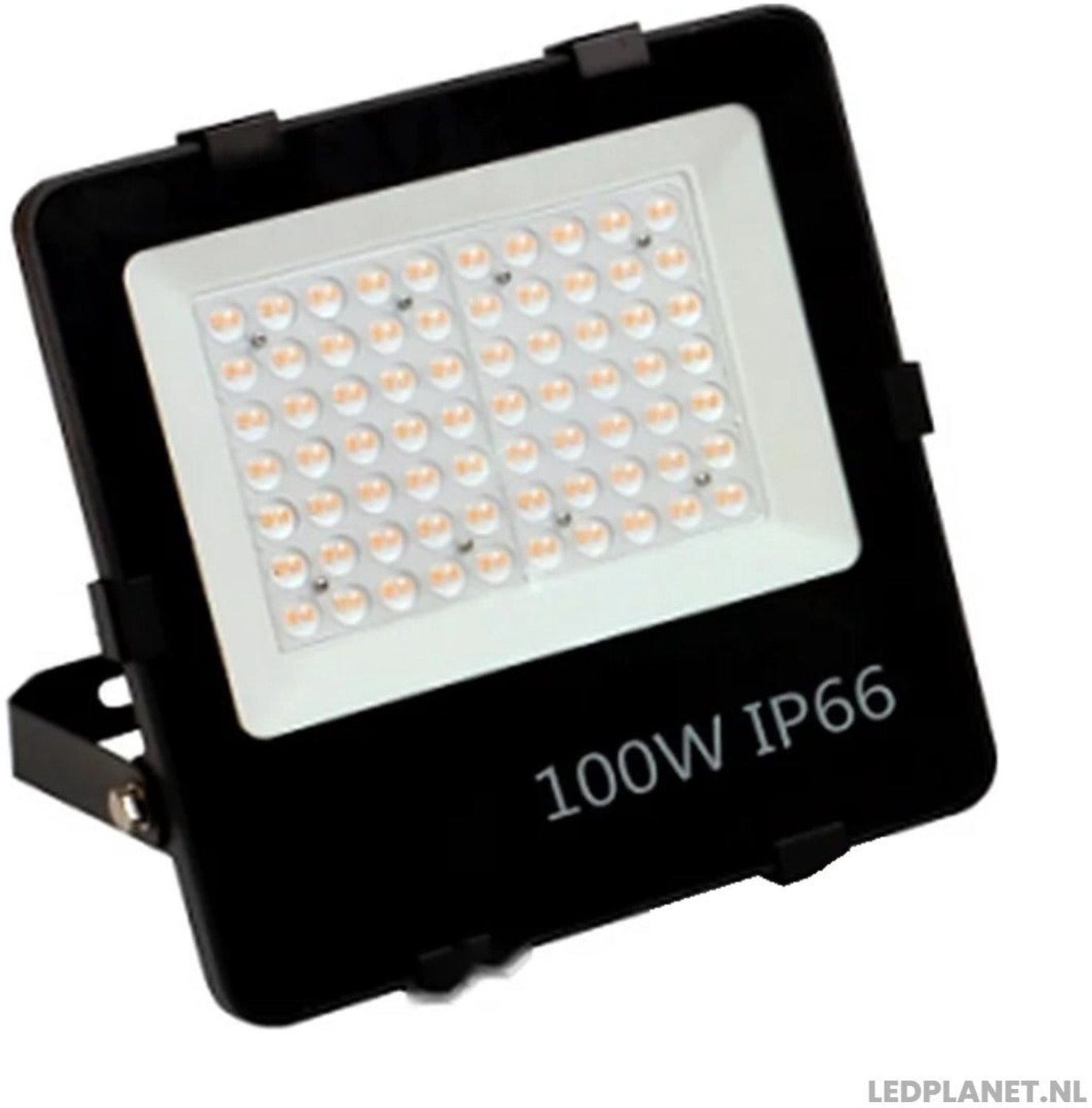 Tsong LED schijnwerper 100W - Warmwit 3000K - 14.000 lm - 140 lm/W - 90° - IP66