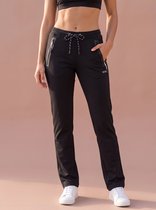 Sjeng Sports MONTEZ - Maat: M Zwart - Tennis Broek Vrouwen - Sportbroek - 87% polyester, 13% elastaan
