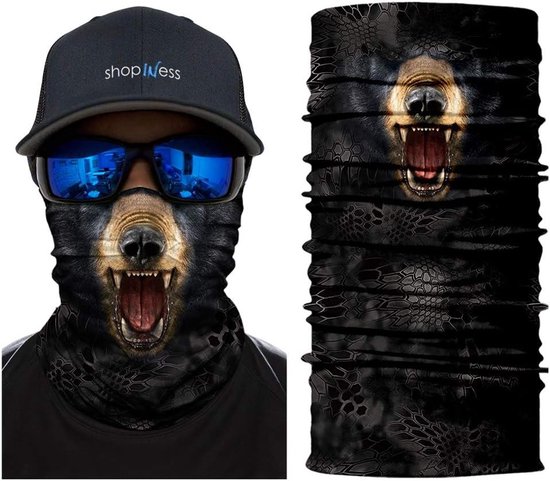 Multifunctionele Colsjaal - Veelkleurig - Uniseks - 100% Microvezel - Voor Sport en Dieren — afbeelding 4