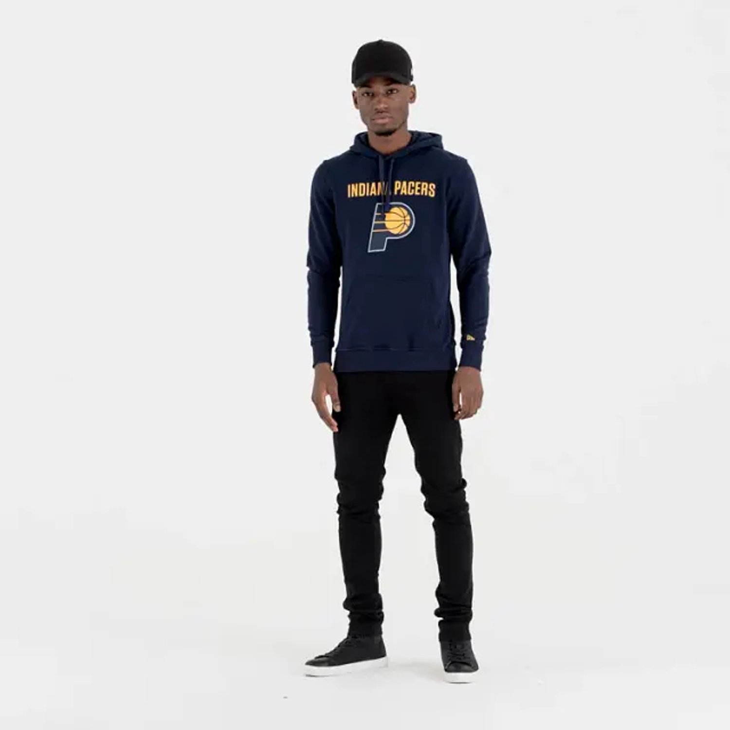 Hoodie Indiana Pacers NBA Obsidiaanblauw
