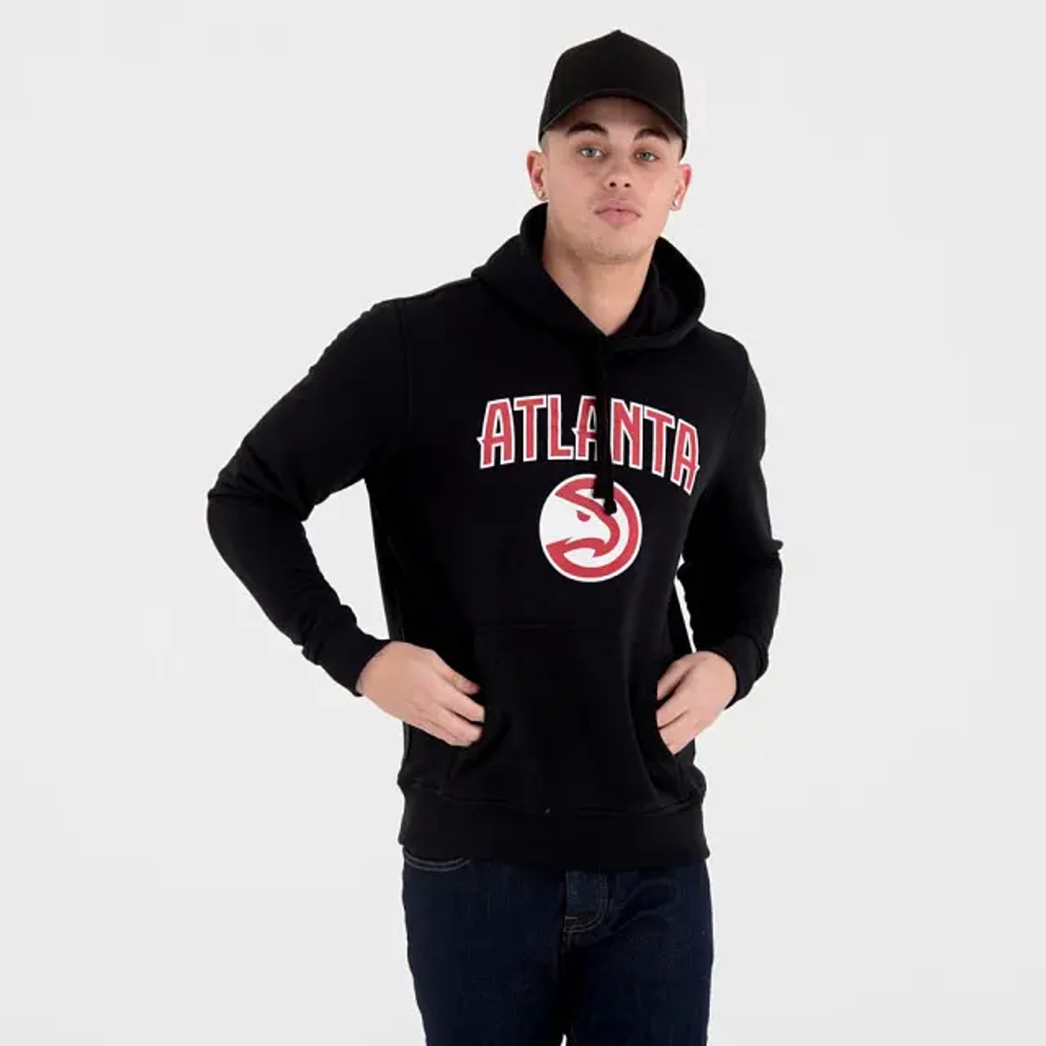 Hoodie Atlanta Hawks NBA Zwart