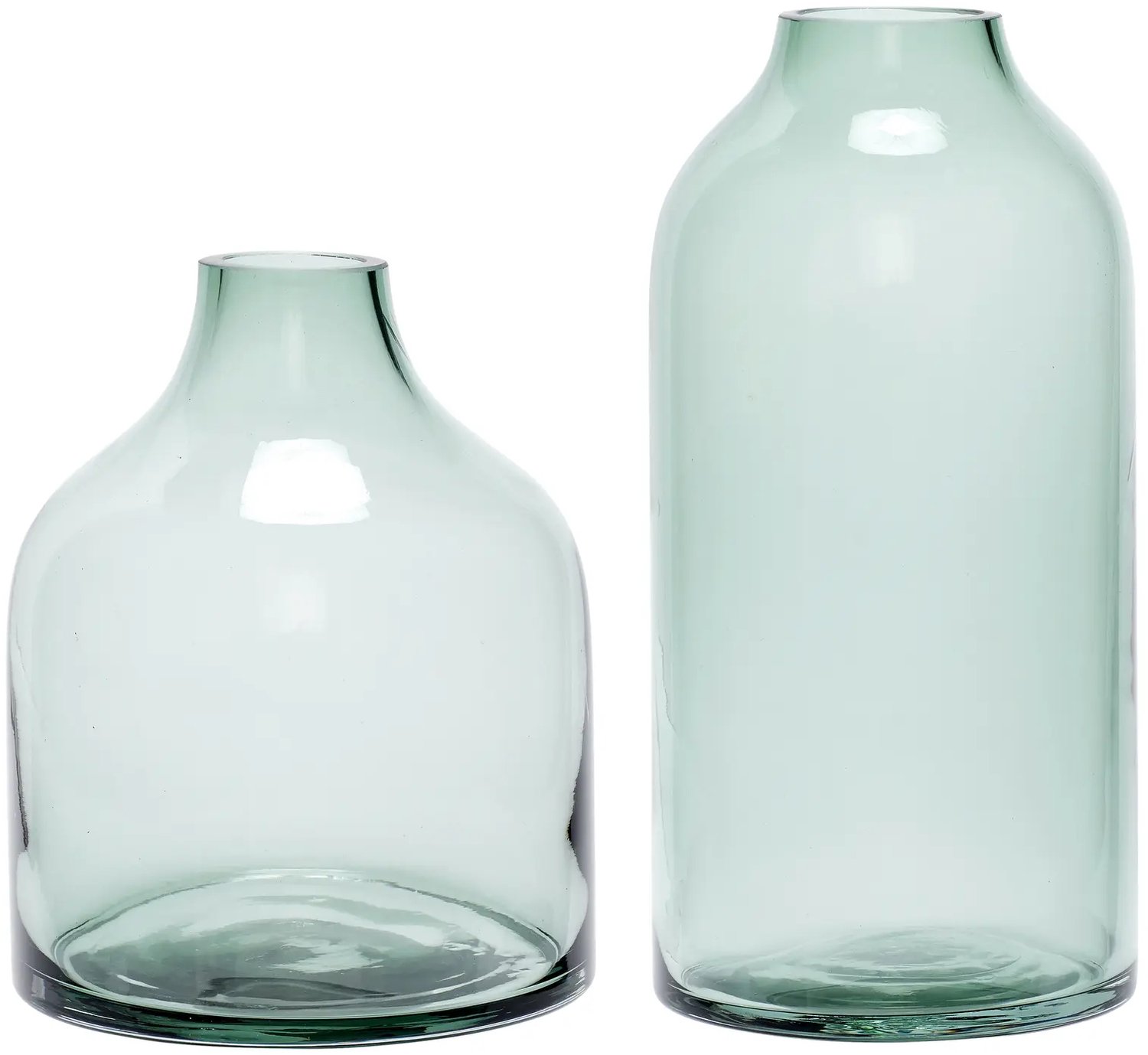 Hubsch Interior Vazen Hubsch Interior Modest (x2) Groen