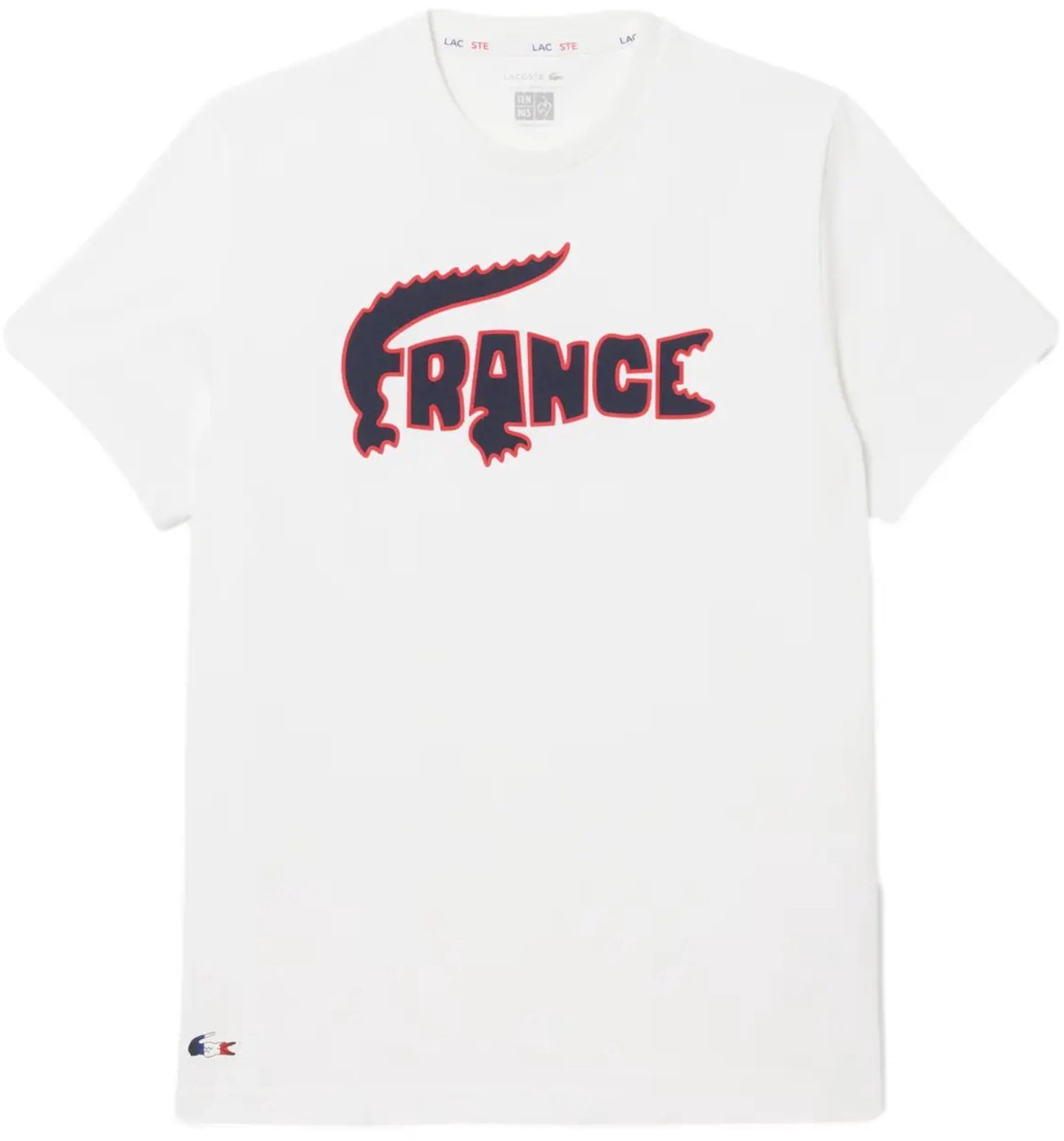 T-shirt Lacoste French Team Wit