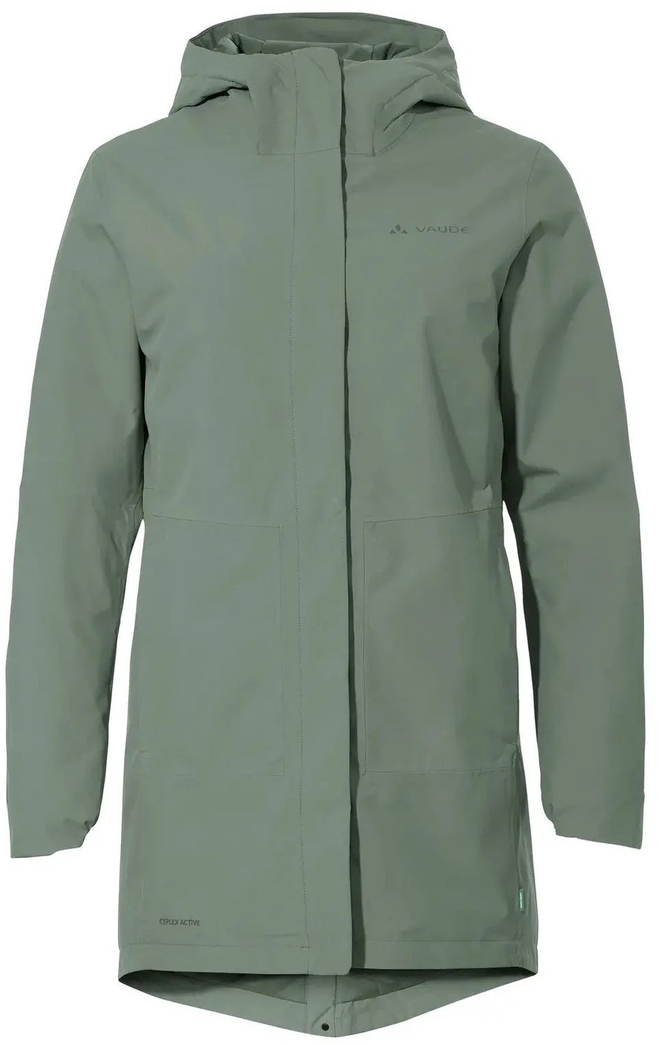 Parka met capuchon voor dames VAUDE Cyclist II Agave
