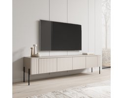 Meubella - Vivi - TV-Meubel - Beige - 190 cm