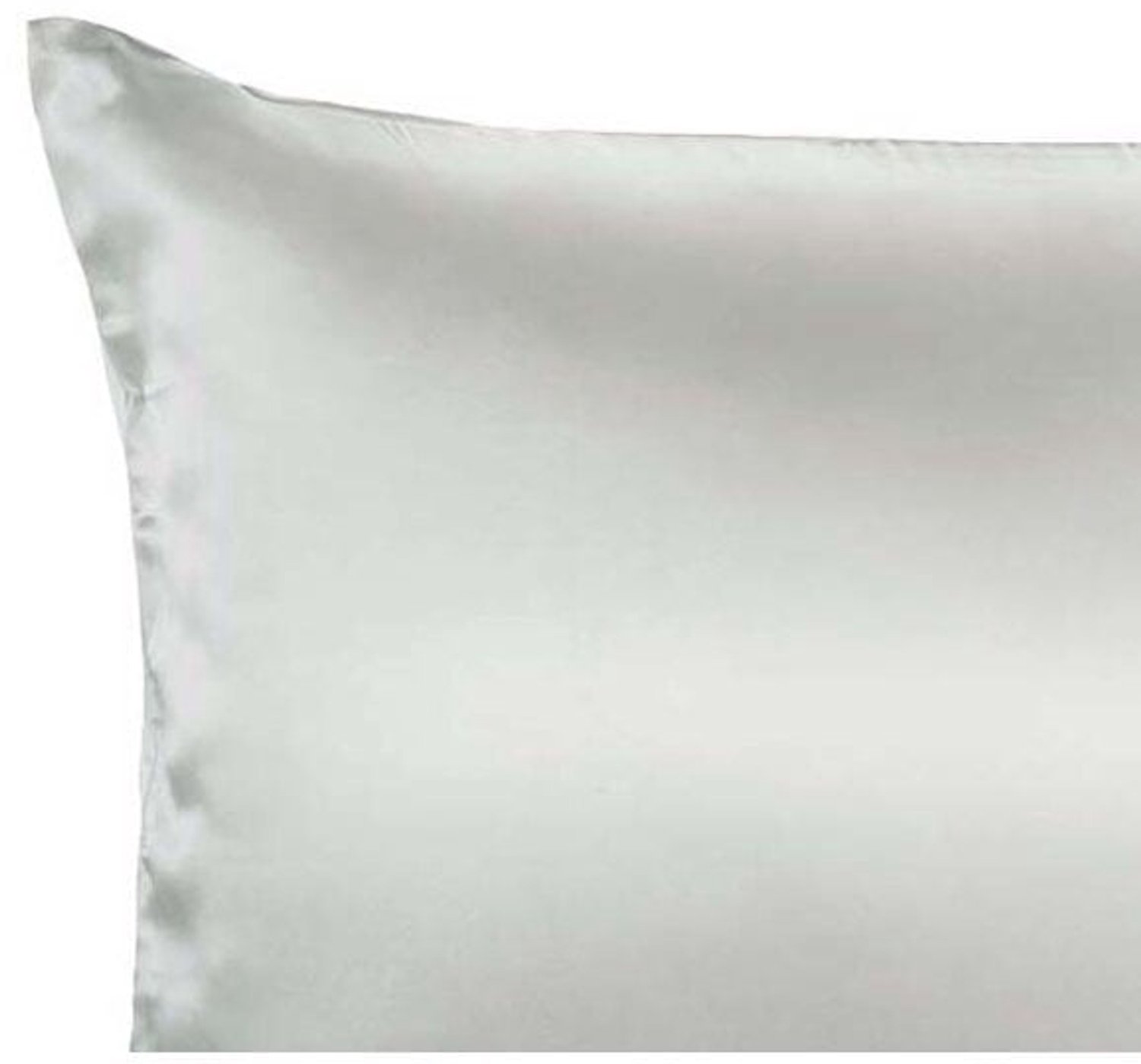 Silk Heaven 4x Zijden Kussensloop 50x70cm Maanlicht Ritssluiting 22 Momme - Kussensloop set - Luxe Silk Kussensloop 100% moerbei zijde - Zijde kussensloop - Silk Heaven - 50x70cm / Ritssluiting Zilver