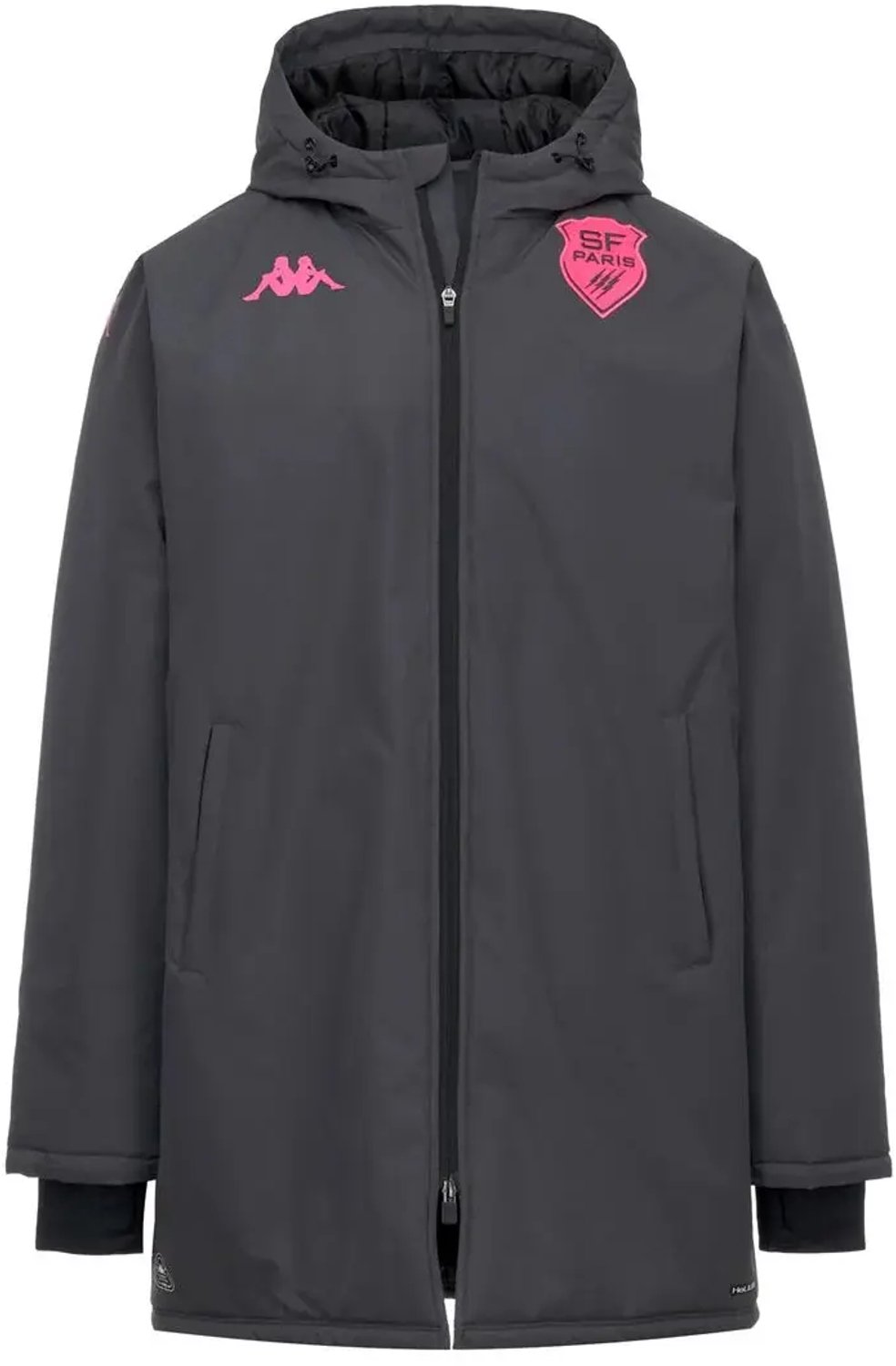 Dikke Lange Jas Stade Français Migolo Pro 2 2026/27 Grijs
