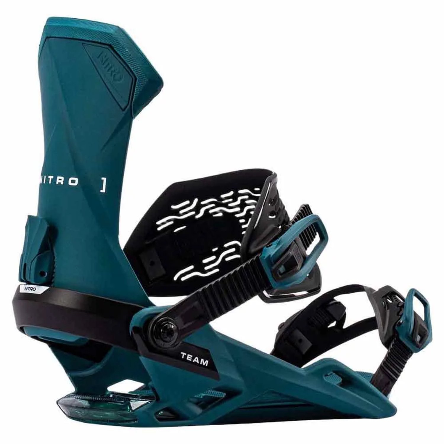 Nitro Team Snowboardbindingen M Turquoise