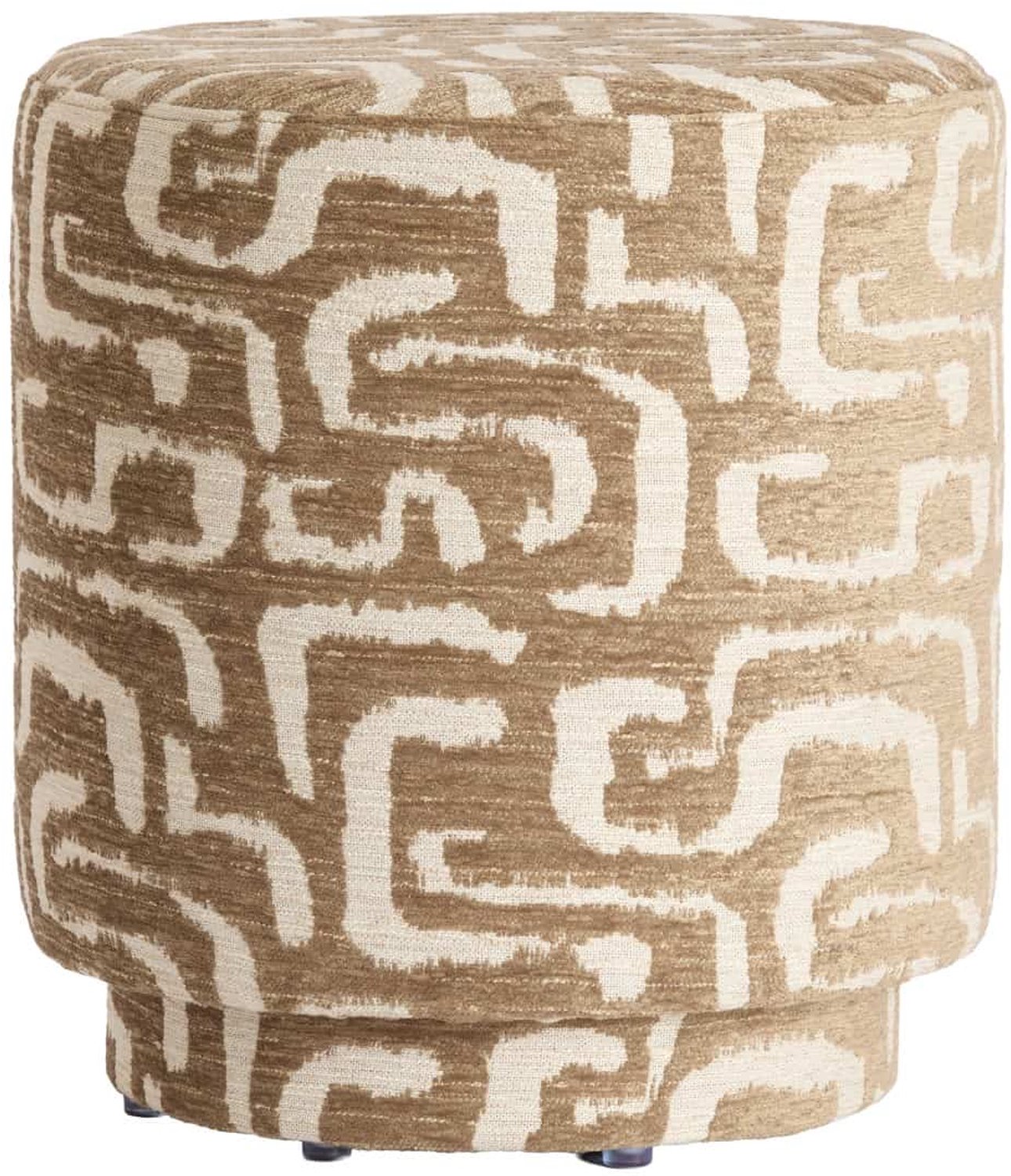 Light & Living Poef Davonte - Bruin - 40x40x44cm - Japandi