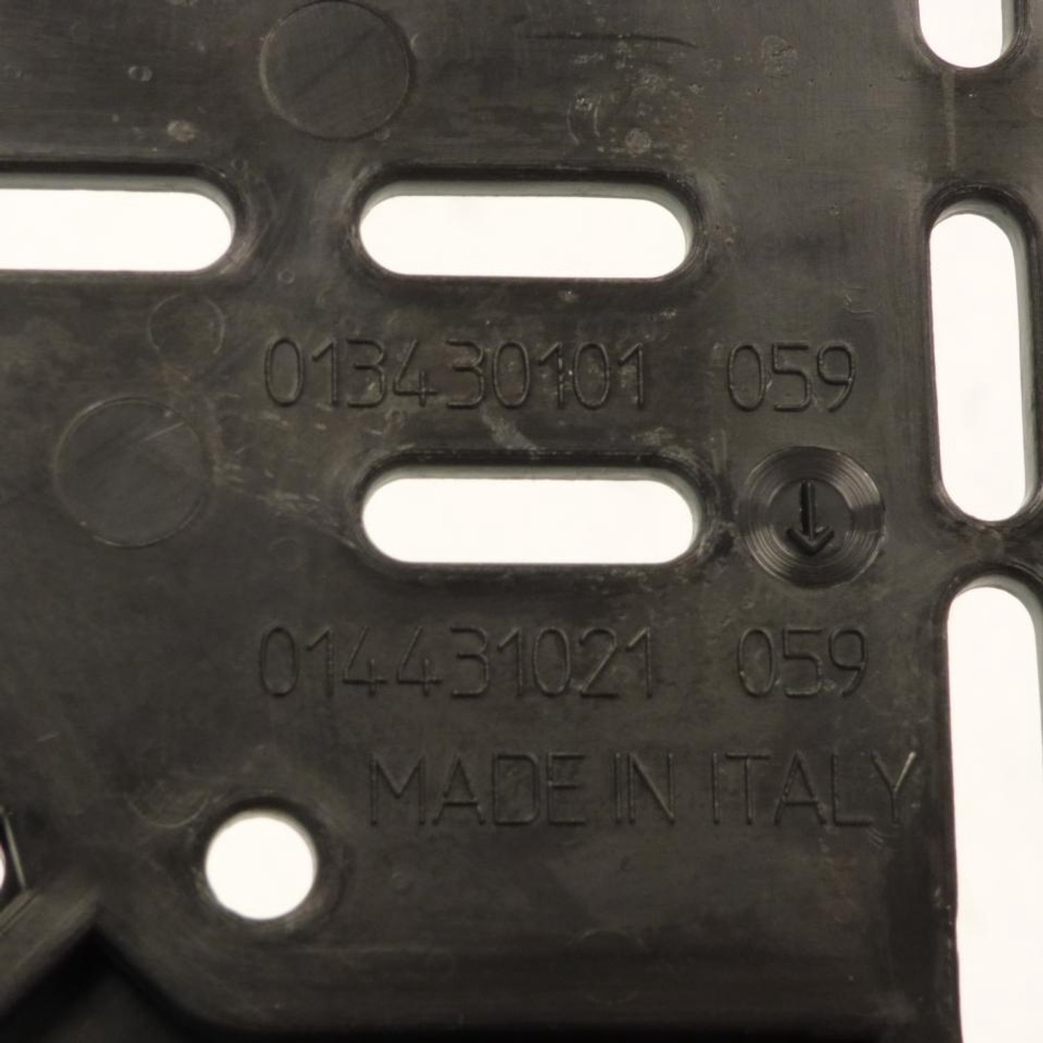 Kentekenplaathouder voor motor Beta 50 RR 014.43.102.10.59
