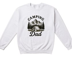 Papa Camping Sweater – Camping – Outdoor Outfit – Unisex Sweater voor Dames & Heren – Leuk Cadeau