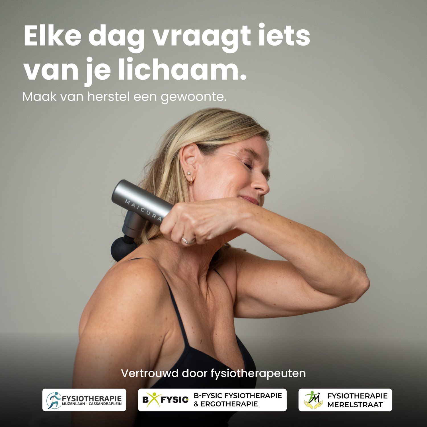 Maicura GO SE Massage Gun Professioneel Aluminium - afbeelding 2