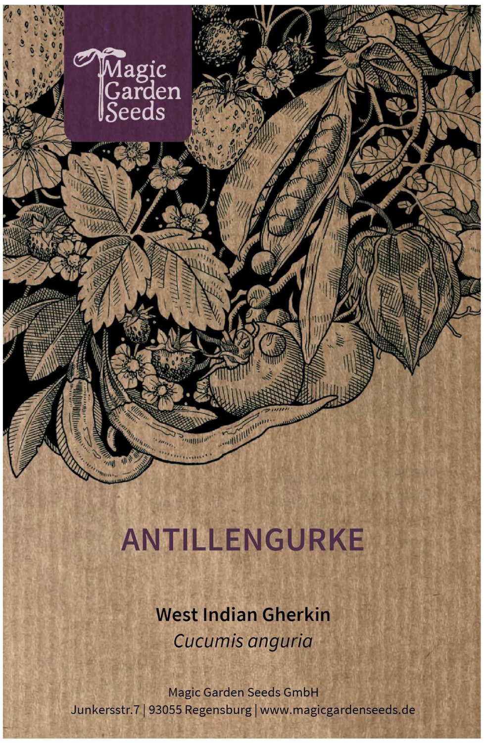 Antilengurk Zaden - Exotische Komkommer - 5 Gram