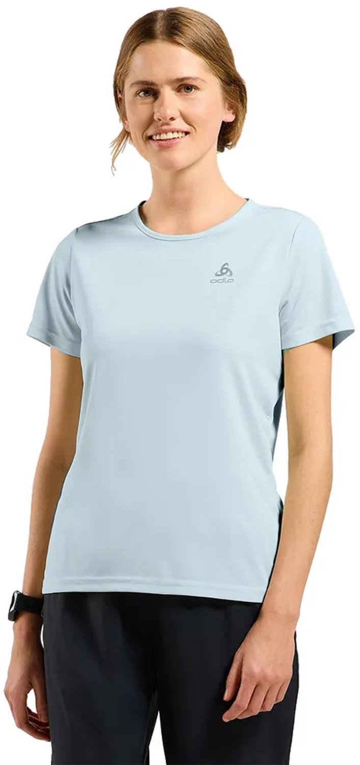 Odlo Cardada T-shirt Met Korte Mouwen Vrouw Blauw