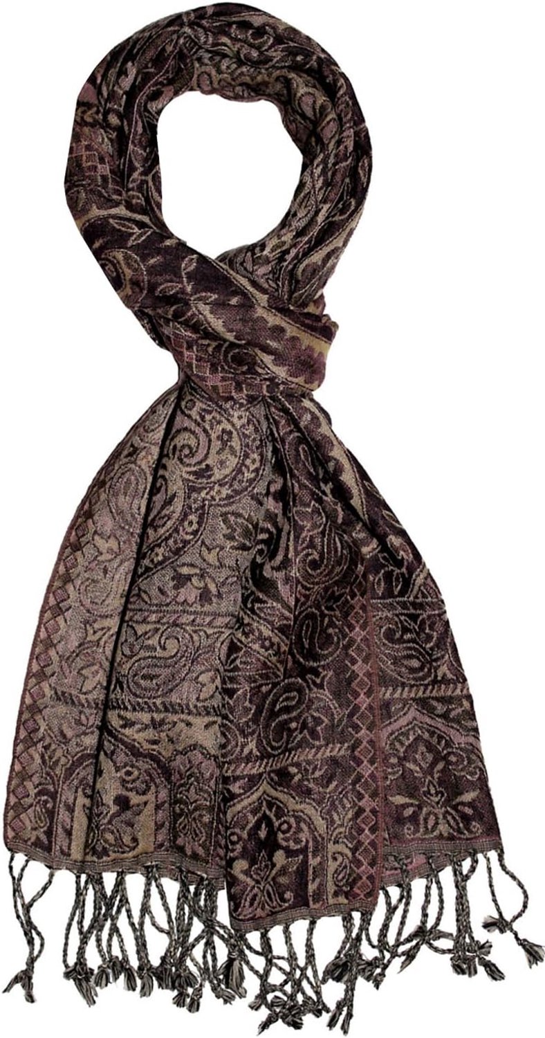 Lorenzo Cana Heren Sjaal - Zachte Wol, Paisley Patroon, Multikleur