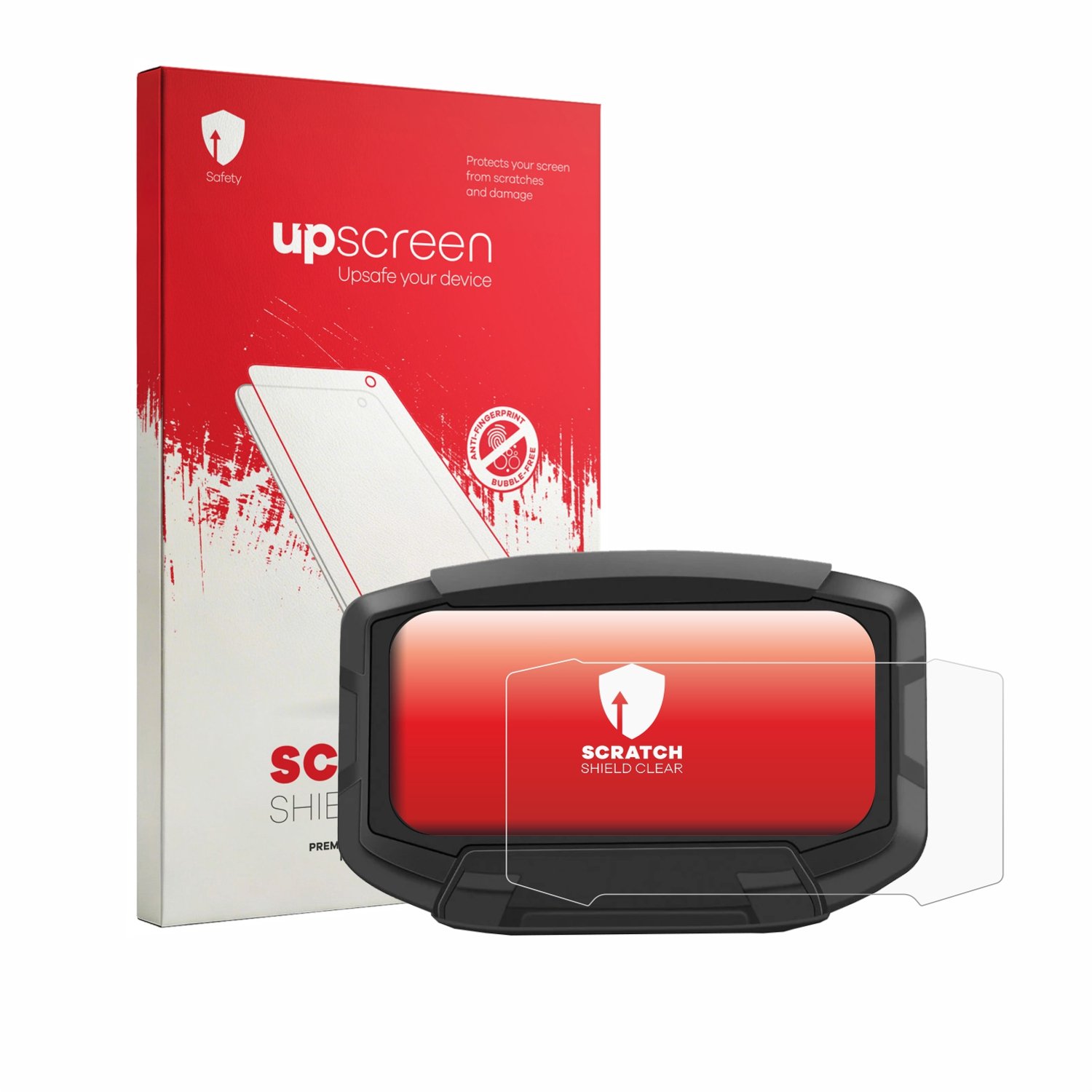 upscreen - Screenprotector voor Ausom Gosoul 2 Pro - Folie Beschermfolie transparant