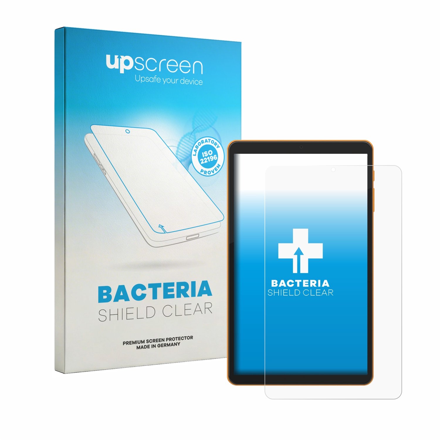 upscreen - Screenprotector voor paitanry Tablet 8.7" - Folie Beschermfolie transparant antibacterieel