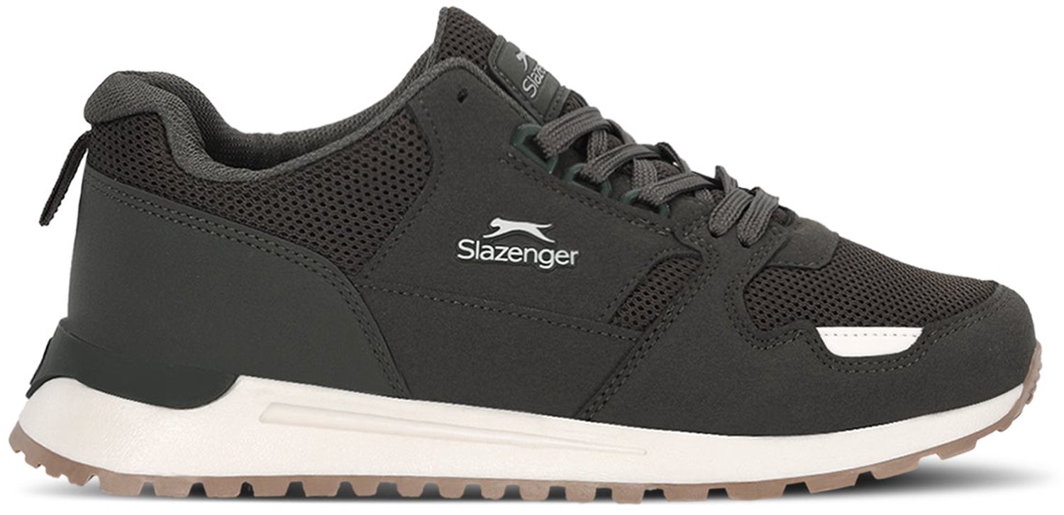 Slazenger Preston Heren Sneakers - Kaki / Beige