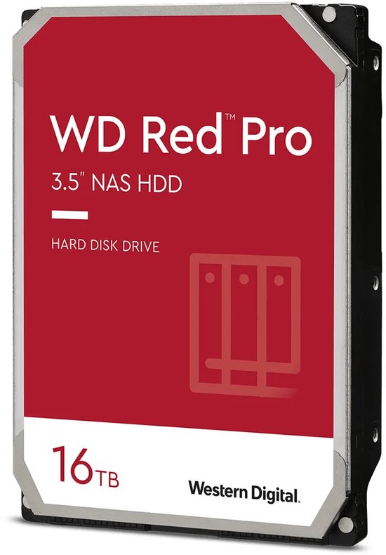 Western Digital Red Pro - Interne Harde Schijf - NAS HDD - 512MB Cache - 16 TB — afbeelding 5