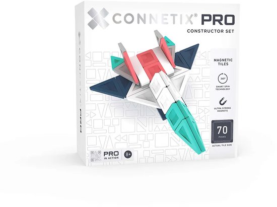Connetix PRO bouwset met magneettegels