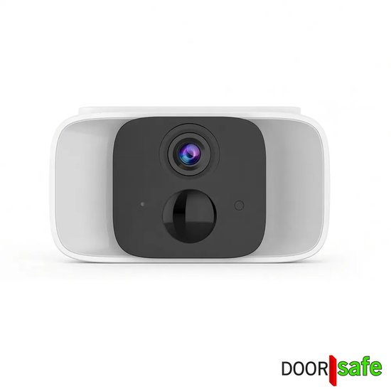 Doorsafe 3126 | 5MP beveiligingscamera met accu & zonnepaneel | type 'bullit' | voor buiten | met 18 witte LED’s + 4 infrarood LED’s | internet via 2,4 Ghz WiFi — afbeelding 5