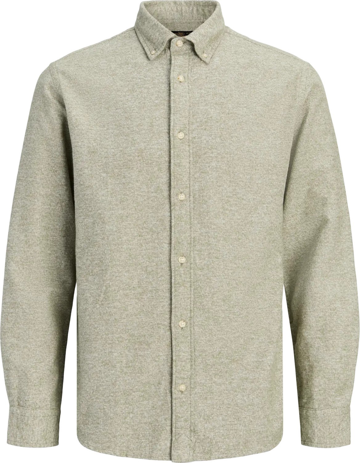 Harvey twill solid shirt regular fit - twill - groen (winter moss)