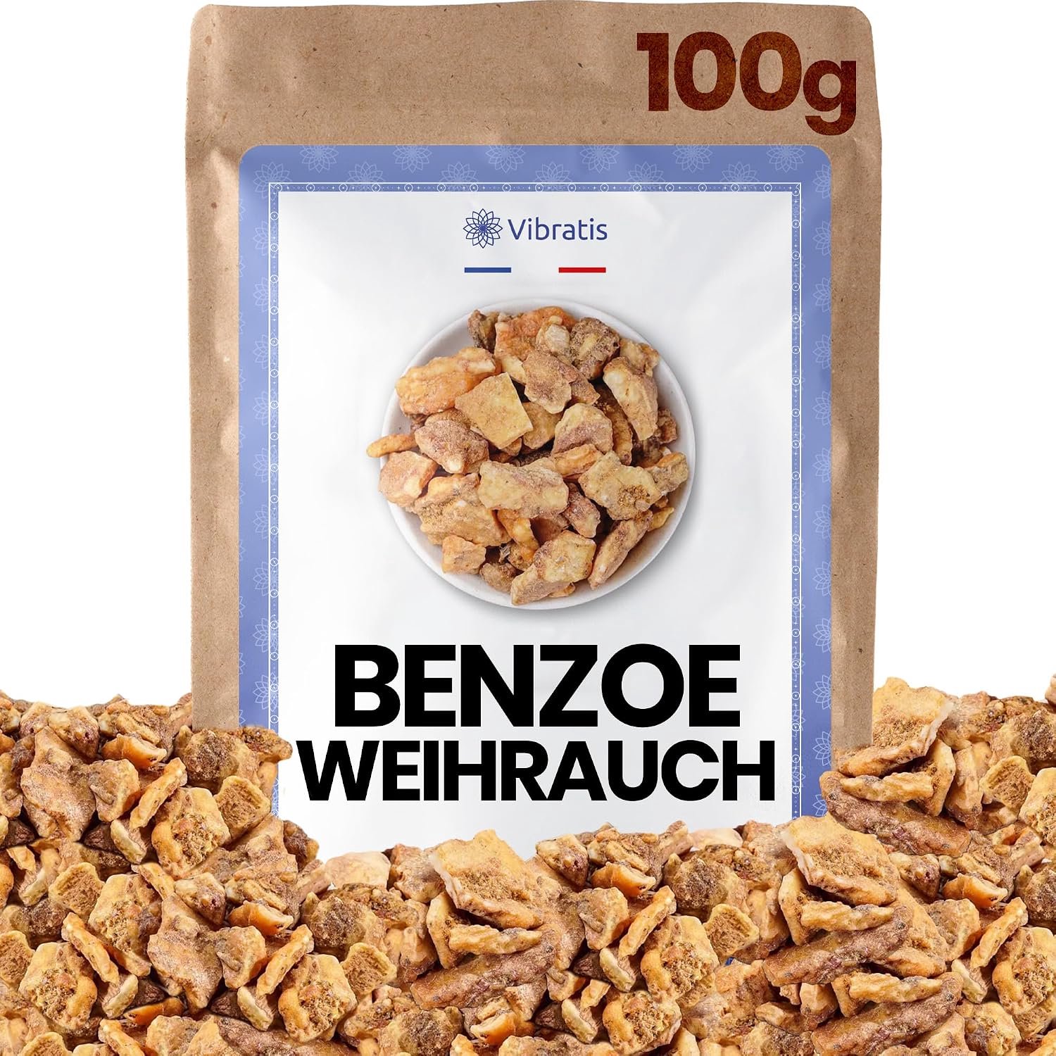 Natuurlijke Benzoin Hars - 100g - Zuiverend & Ontspannend