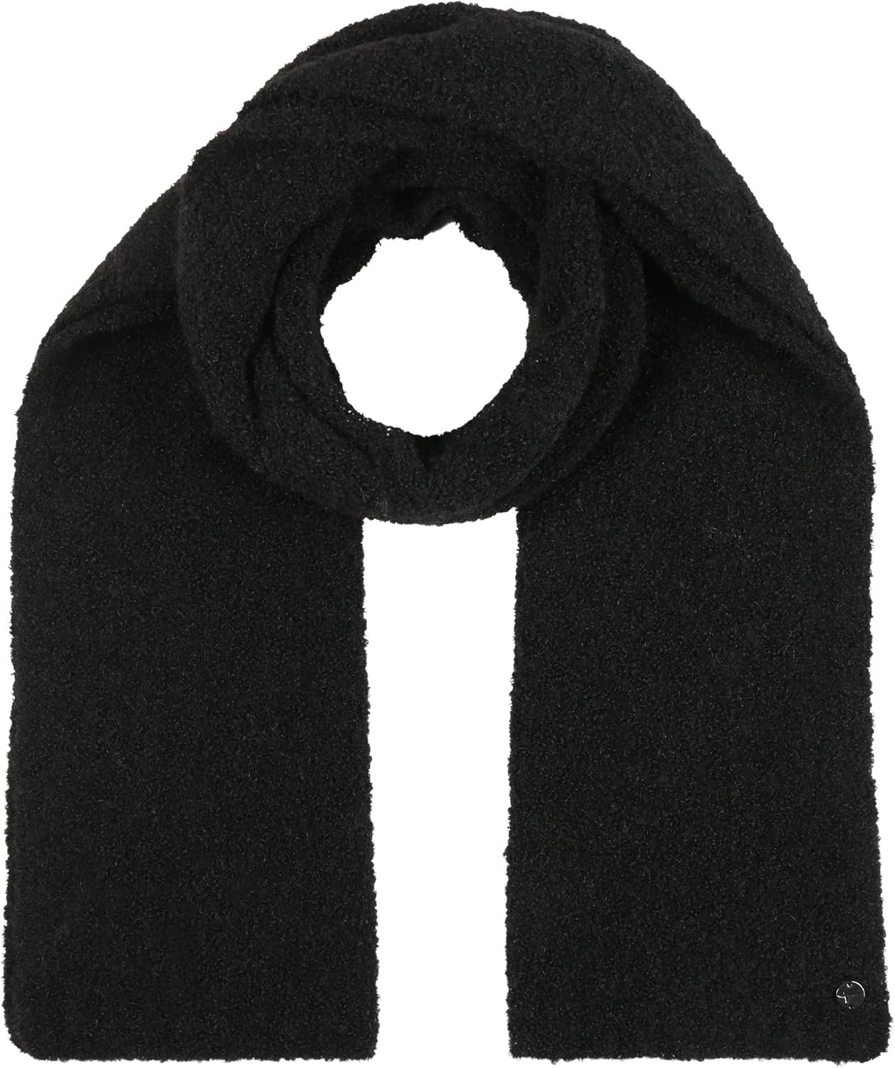 Dames Sjaal - Zwart, Lichtgewicht Polyester Mix