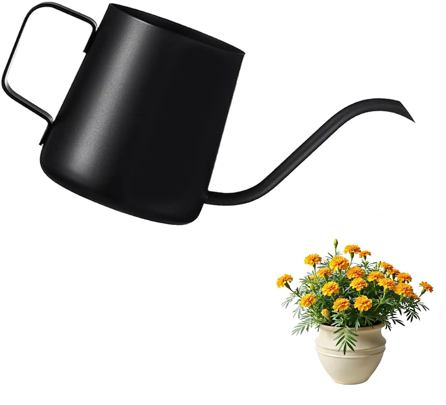 350 ml Zwarte Gieter voor Kamerplanten