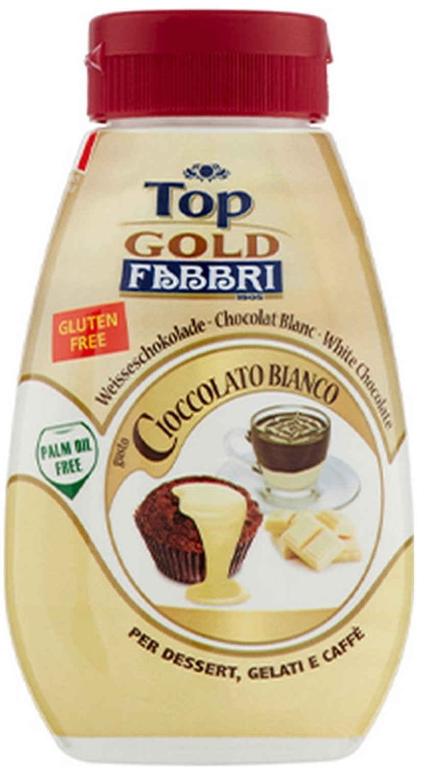 Fabbri | Mini Topping Witte Chocolade | 165 ml